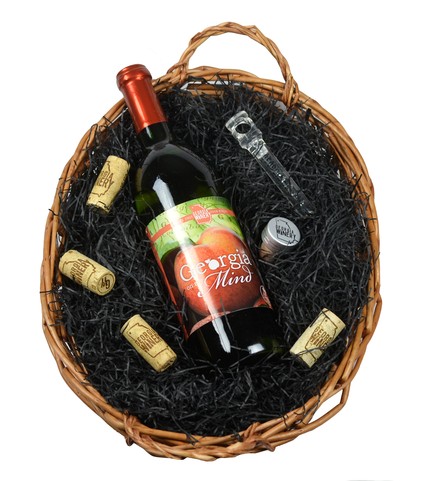 1 Bottle Sweet Southern Wine Basket