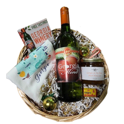 Georgia on My Mind Theme Basket 1