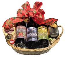 3 Bottle Holiday Basket