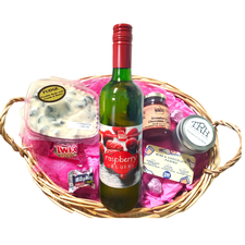 Love Basket: Raspberry Blush