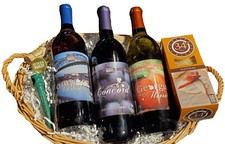 Sweet Southern Wine Basket 3