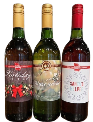 Southern Christmas Wine Trio