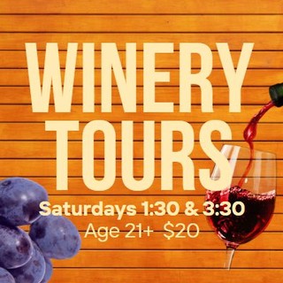 Saturday Winery Tour